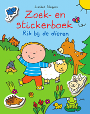 Zoek en stickerboek Rik en de dieren
