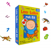 Leer tellen met Rik - 50 kaarten om al spelend te leren tellen 