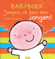 Joepie, ik ben een jongen! (Babyboek met gewatteerde omslag)
